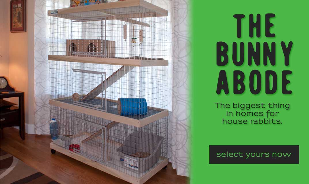 Bunny Abode House Rabbit Condos: Only the BEST for your bunny!